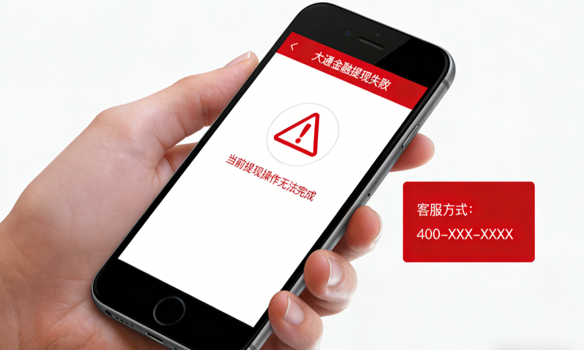 大通金融提现提不出来